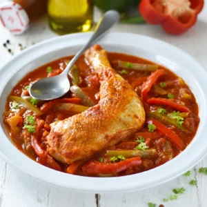 Poulet basquaise